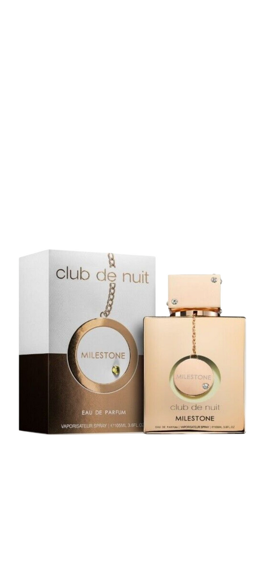 CLUB DE NUIT MILESTONE EDP
105ML ( 3.6 OZ ) UNISEX
BY ARMAF