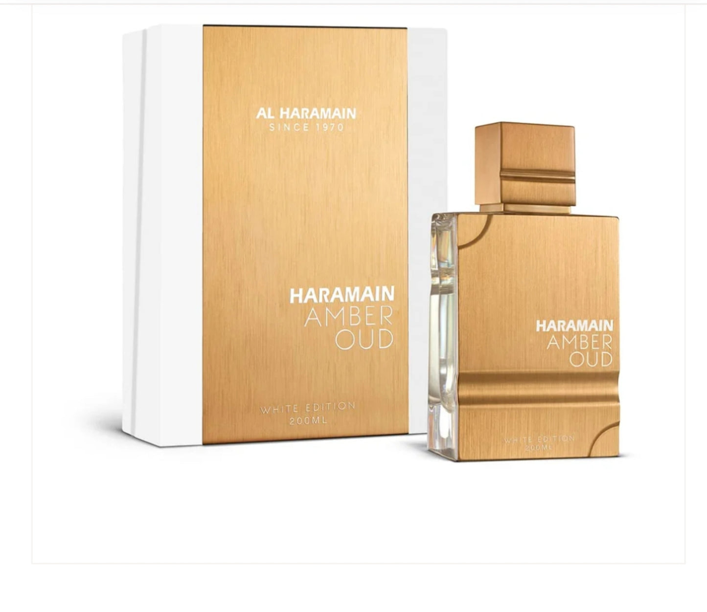 AMBER OUD WHITE EDITION UNISEX EDP 100ML ( 3.4OZ) BY AL HARAMAIN