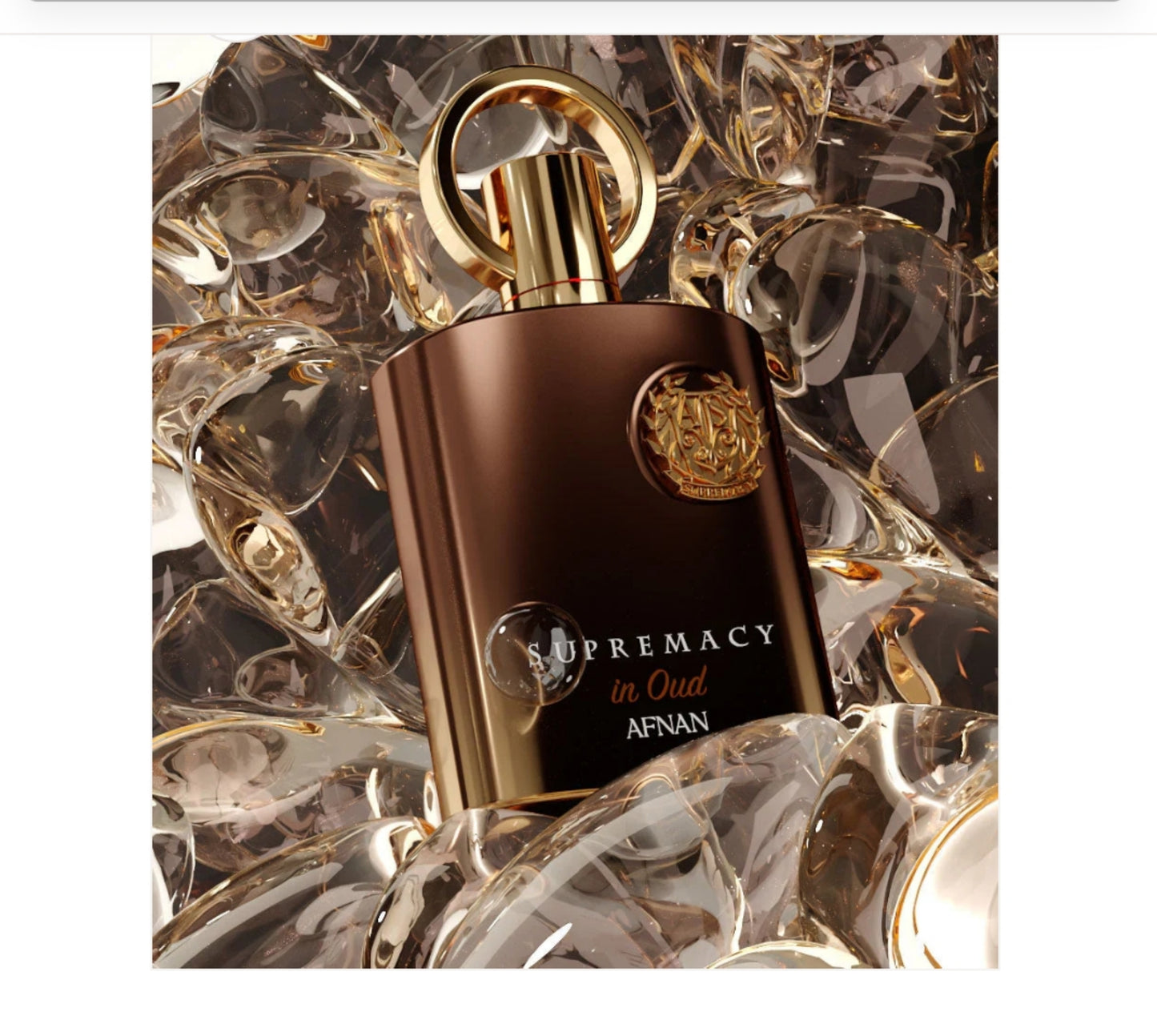 SUPREMACY IN OUD LUXURY COLLECTION EXTRAIT DE PARFUM UNISEX 100ML ( 3.4OZ) BY AFNAN