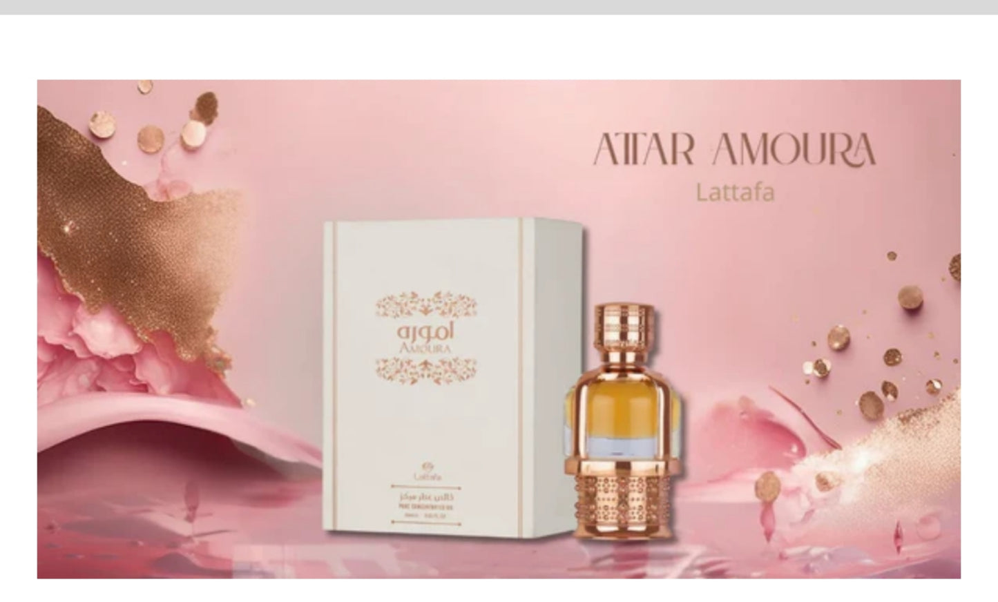 LATTAFA- ATTAR AMOURA UNISEX concentrated oil 20 ml