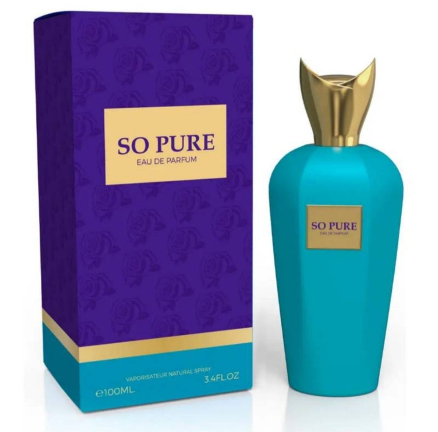 SO PURE UNISEX EDP 100ML ( 3.4OZ) BY MILESTONE