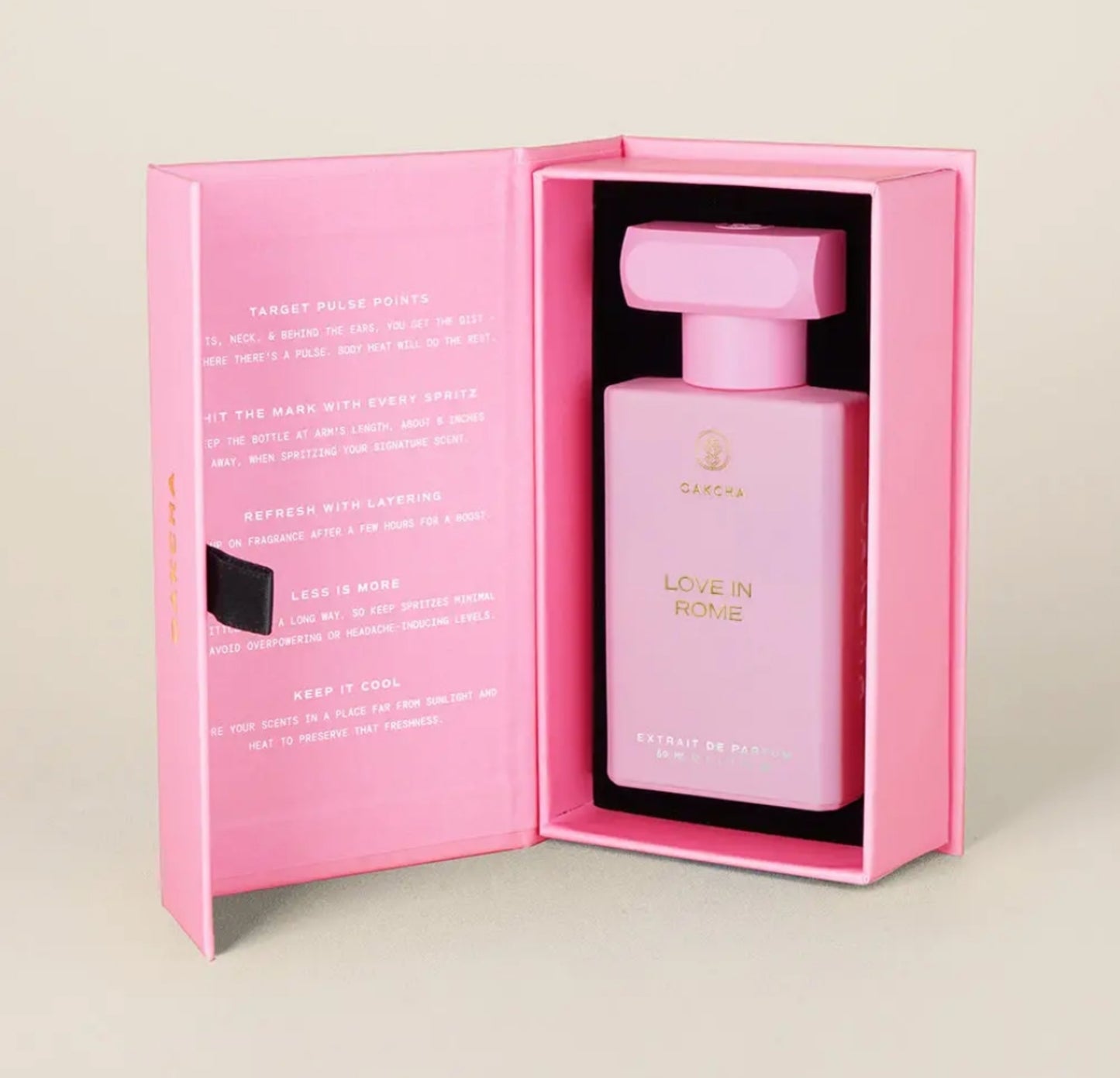 LOVE IN ROME WOMEN by Oakcha 50ML  . Inspired by : Valentino Donna Born in Roma .scent family: vanilla, fruity, woody.