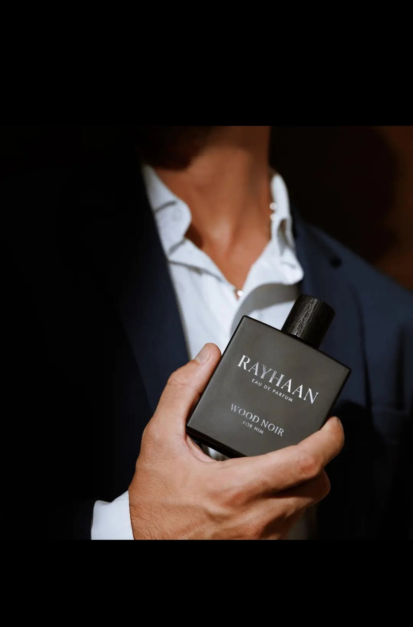 RAYHAAN WOOD NOIR EAU DE PARFUM 3.4oz 100ML