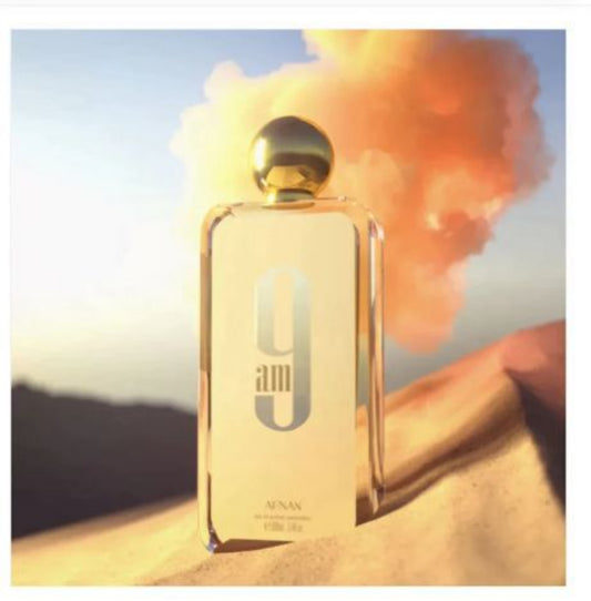 9AM GOLD UNISEX EDP 100ML ( 3.4OZ) BY AFNAN