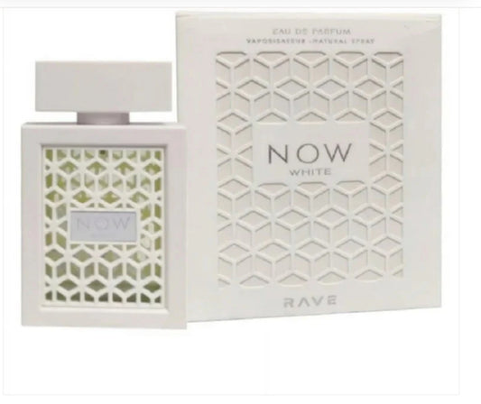 RAVE NOW WHITE UNISEX EDP 100ML ( 3.4OZ) BY LATTAFA