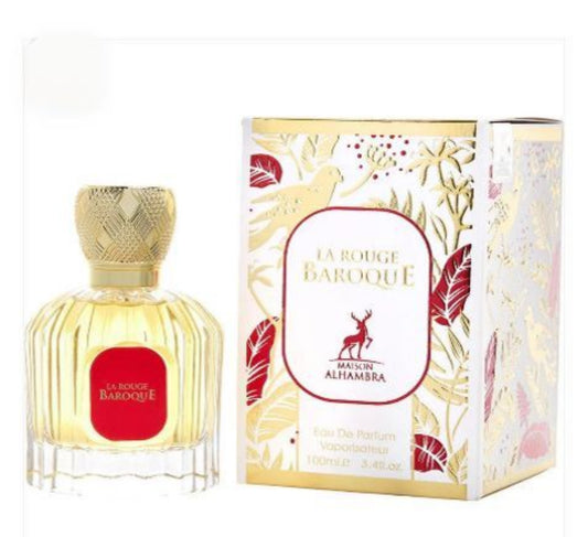 LA ROUGE  BAROQUE UNISEX EDP 100ML ( 3.4OZ) BY ALHAMBRA