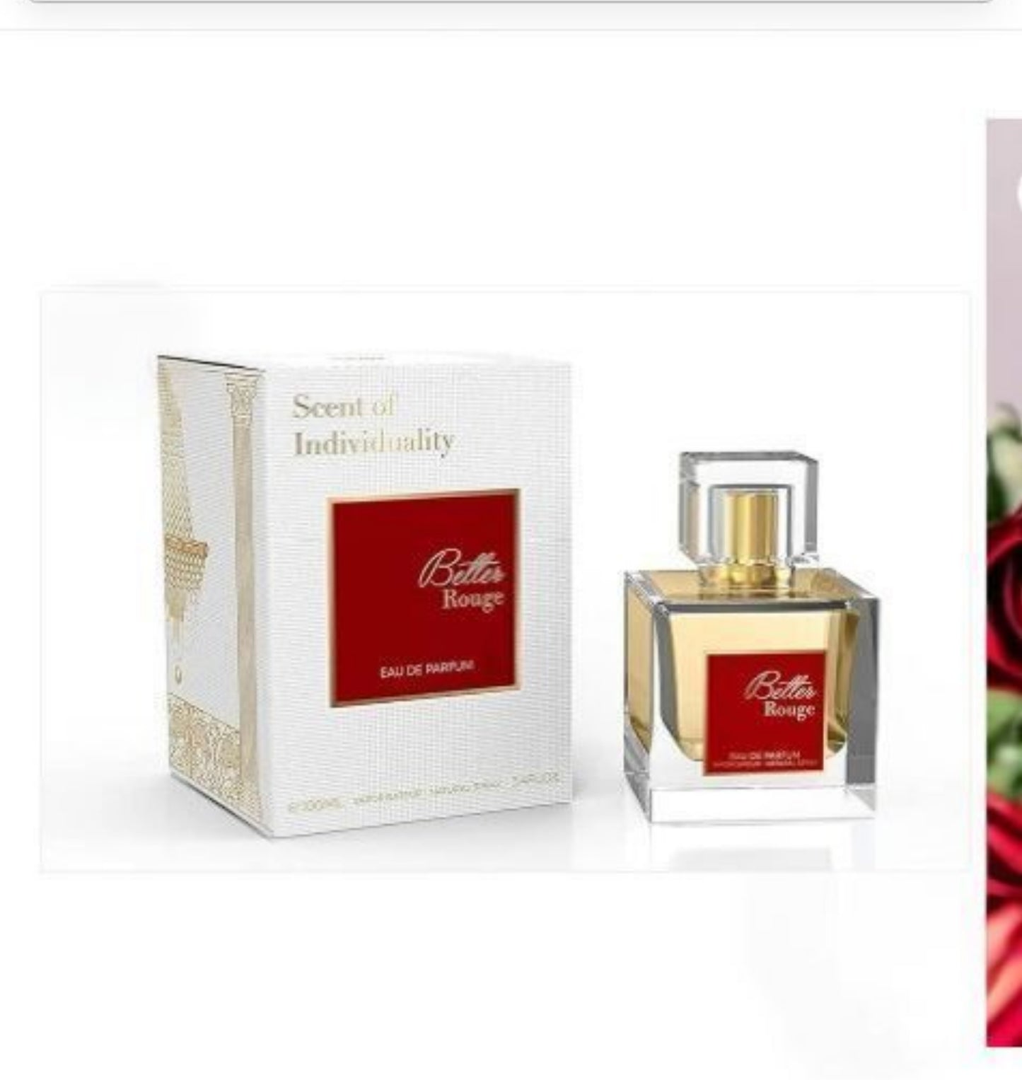 BETTER ROUGE  UNISEX EDP  100ML ( 3.4OZ) BY MILESTONE