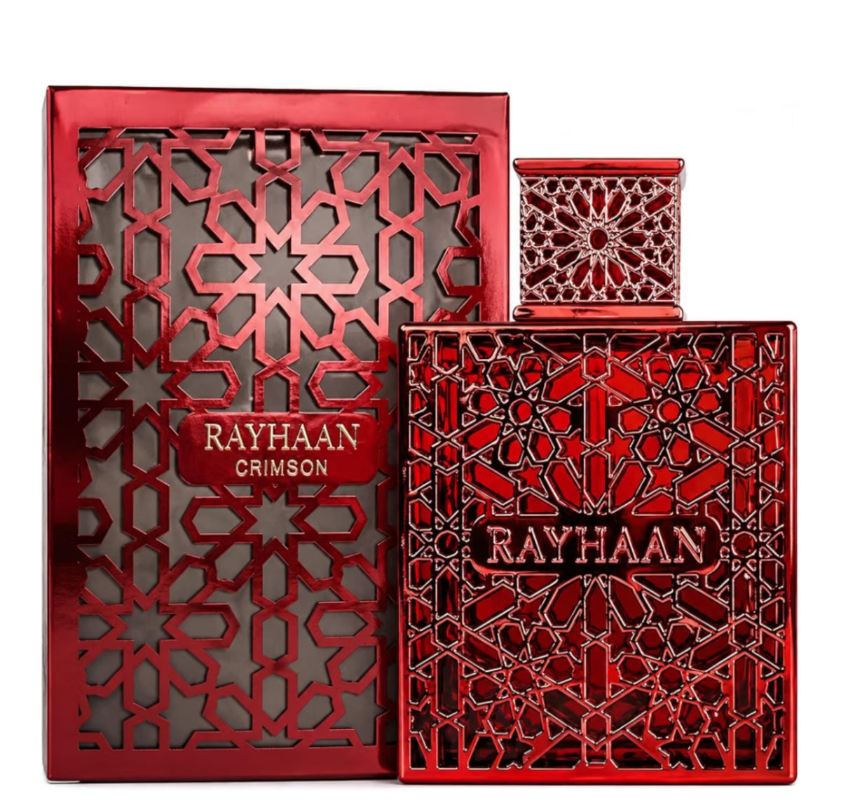 Rayhaan Crimson Eau De Parfum Spray, 3.4 Ounce