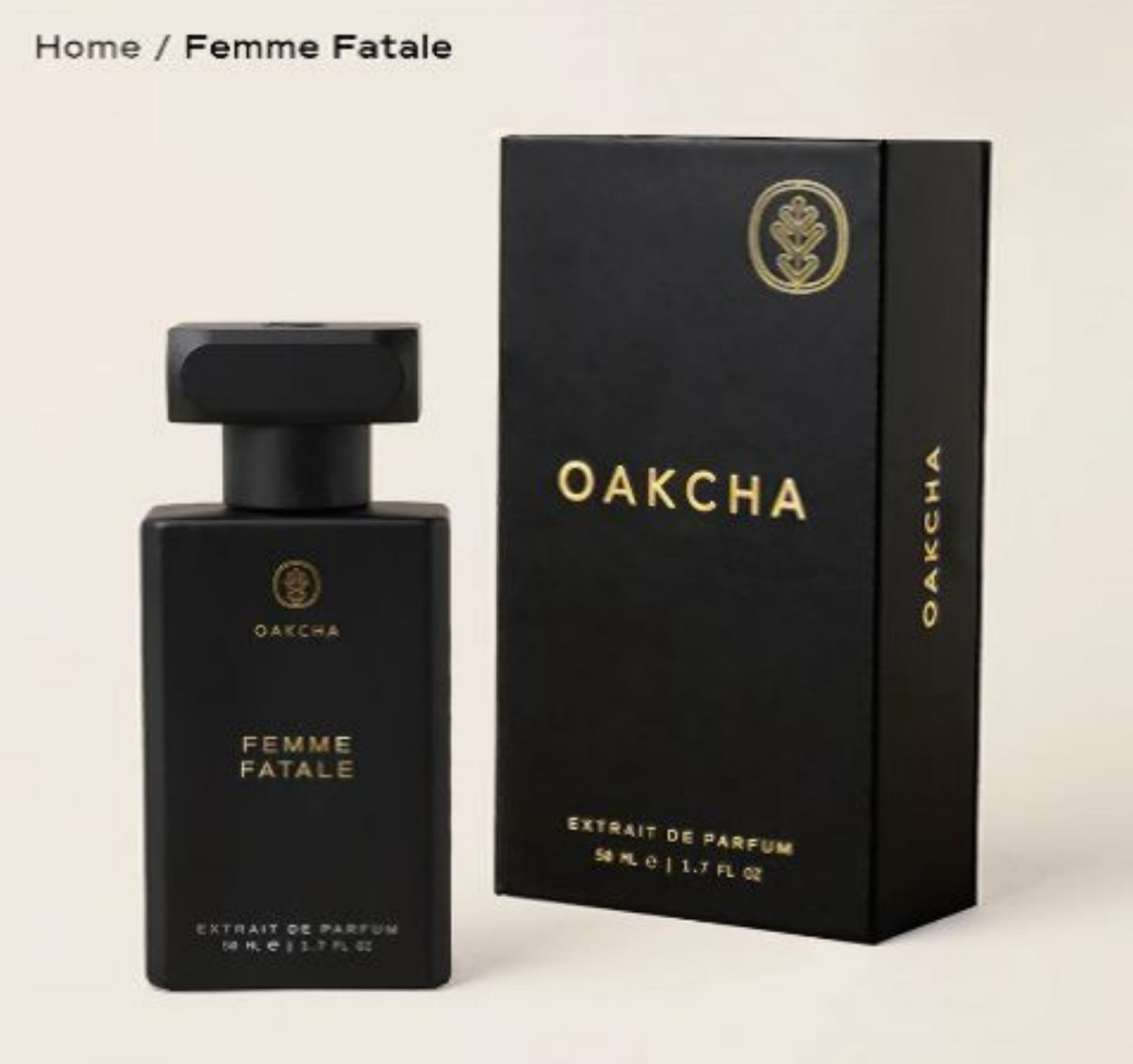 FEMME FATALE inspired: Carolina  Herrera good girl size 50ml
