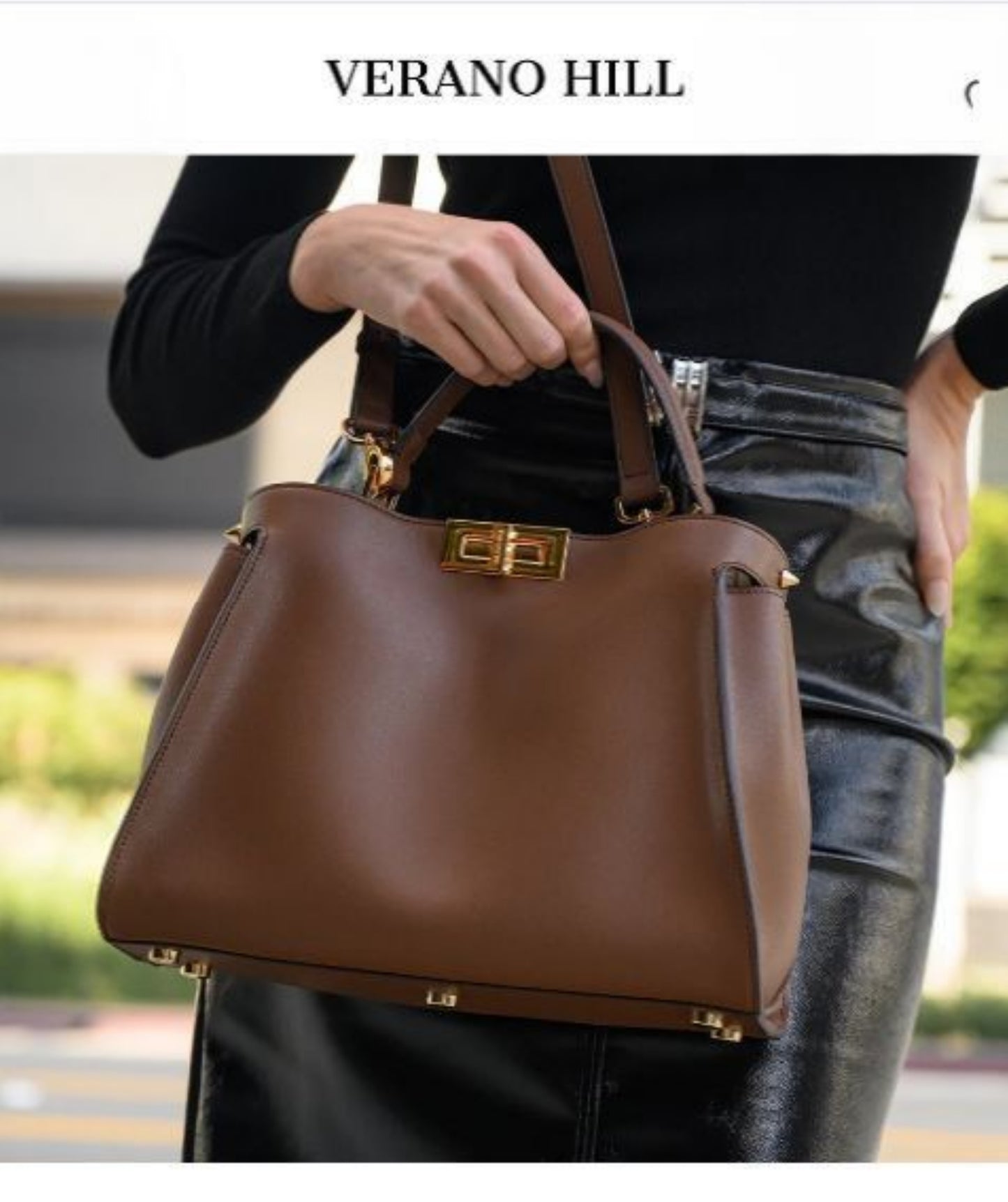 Cleo Structured  Tote Bag ( BY VERANO HILL)