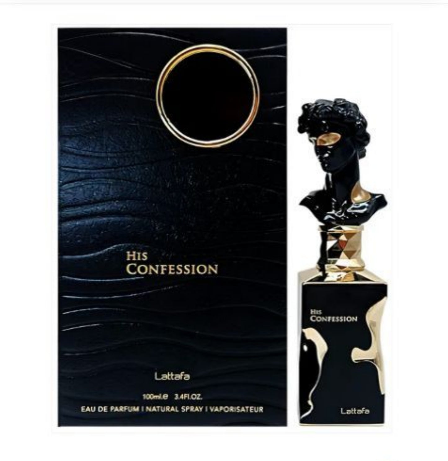 HIS CONFESSION  MEN EDP 100ML ( 3.4OZ) BY LATTAFA