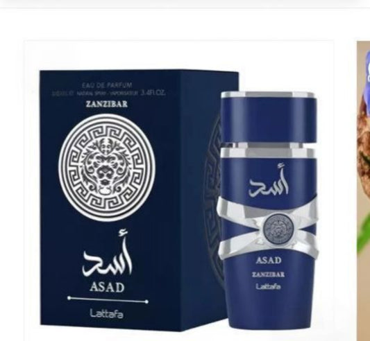 ASAD ZANZIBAR  MEN EDP 100ML ( 3.4OZ) BY LATTAFA