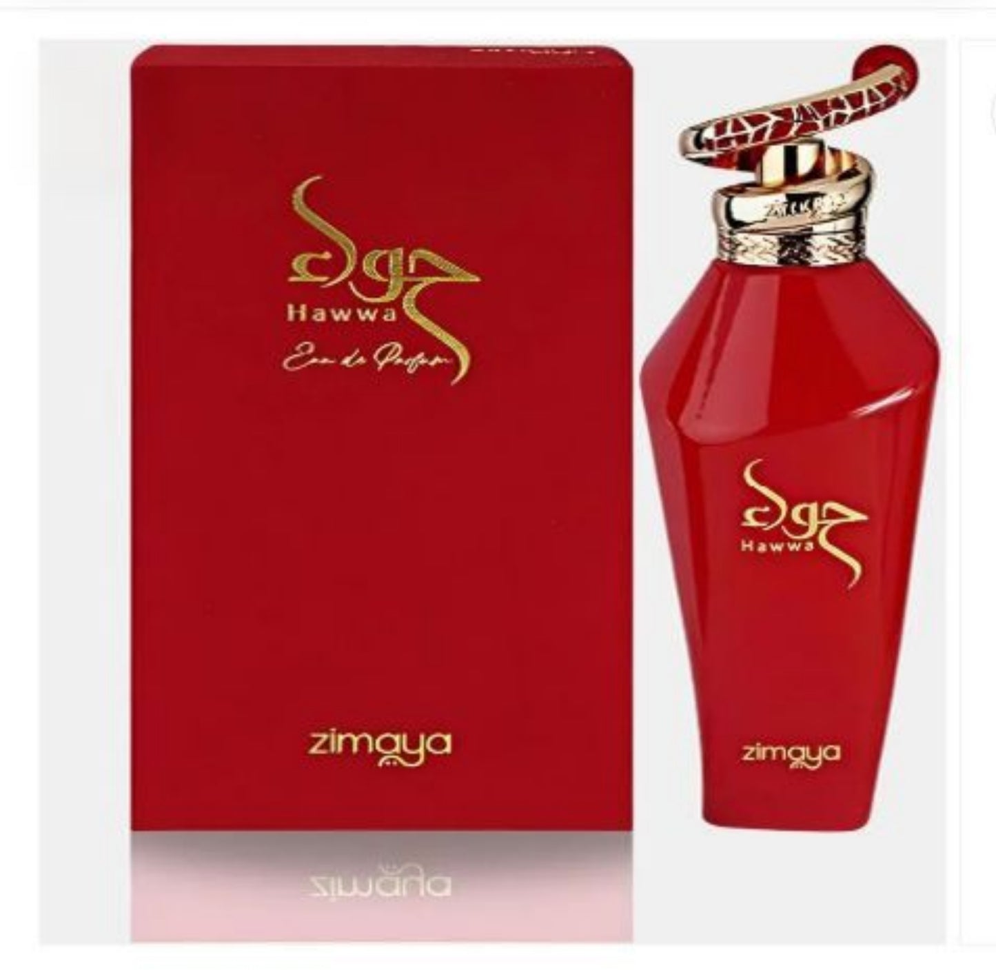 HAWWA RED WOMEN EDP 100ML ( 3.4OZ) By Afnan Zimaya