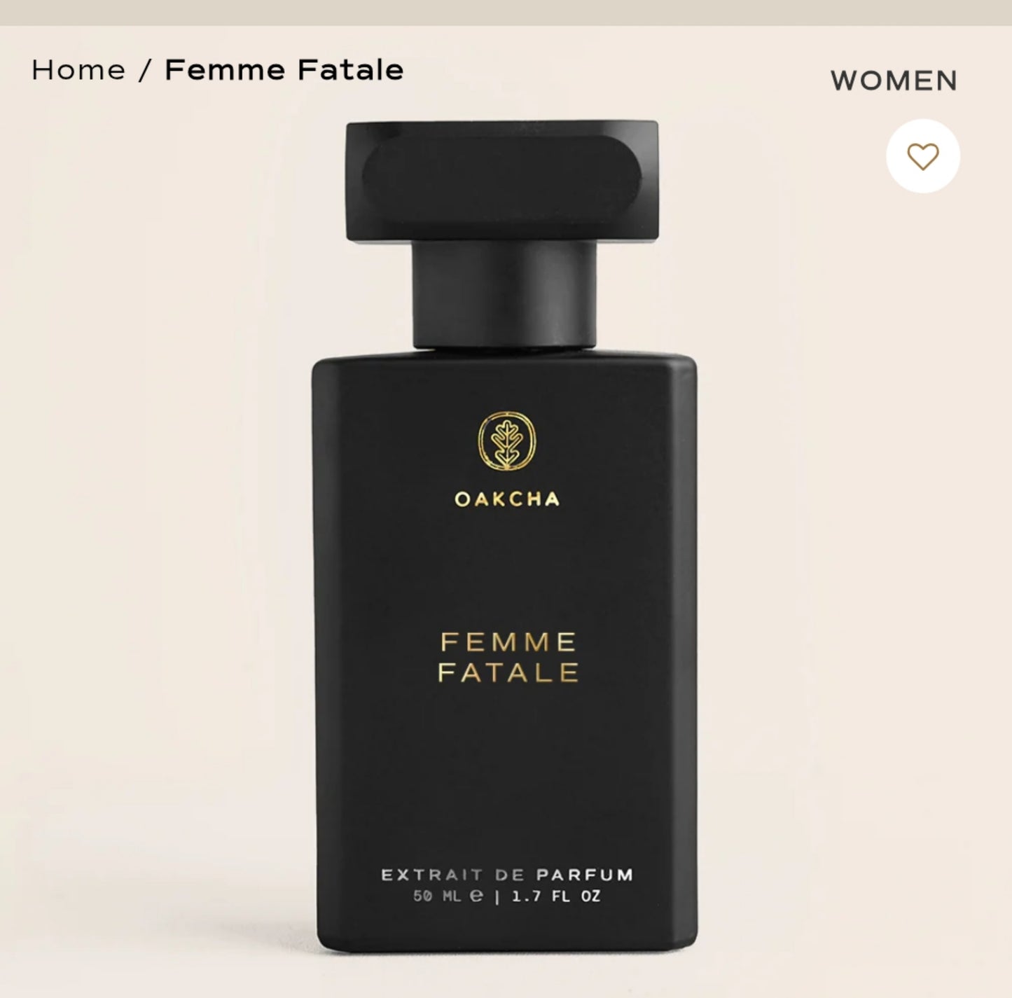 FEMME FATALE inspired: Carolina  Herrera good girl size 50ml